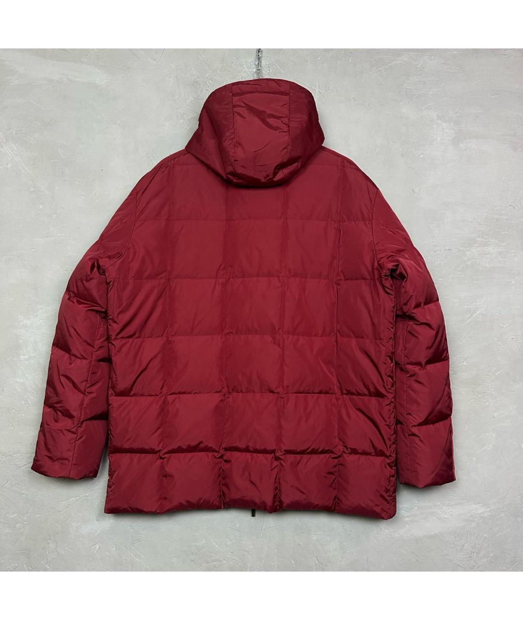 PAUL & SHARK Бордовый пуховик, фото 2