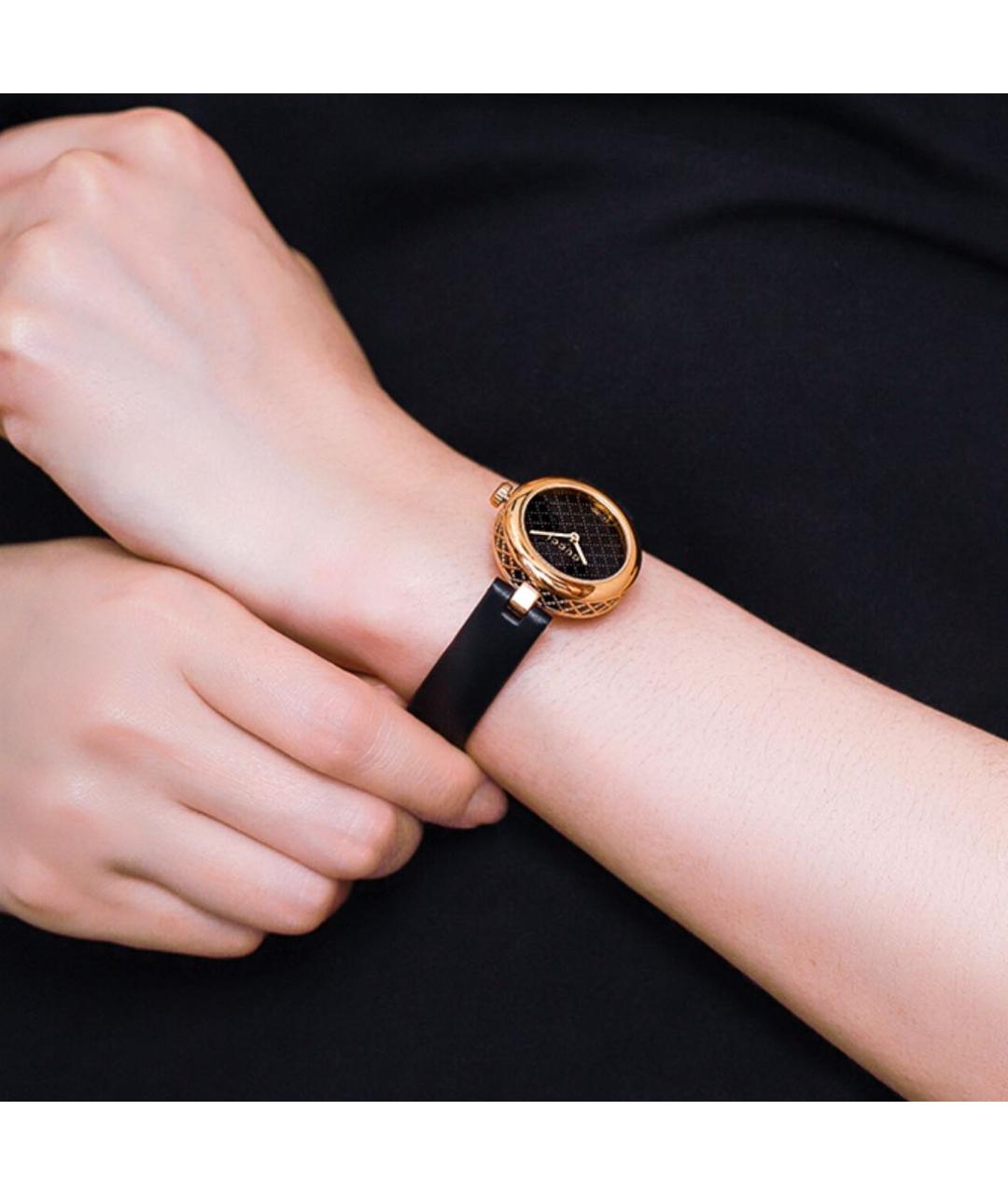 GUCCI Черные стальные часы, фото 6