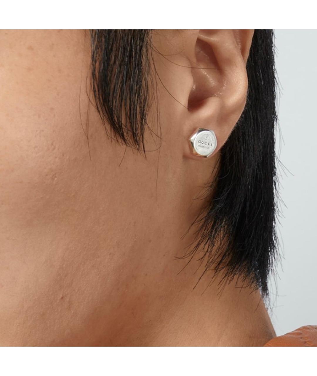 GUCCI Серебряные серебряные серьги, фото 4