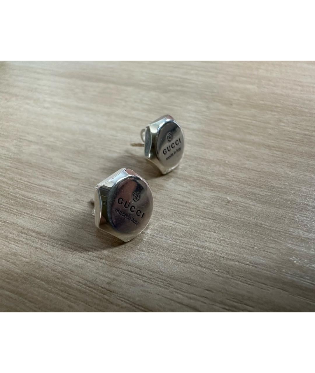 GUCCI Серебряные серебряные серьги, фото 5