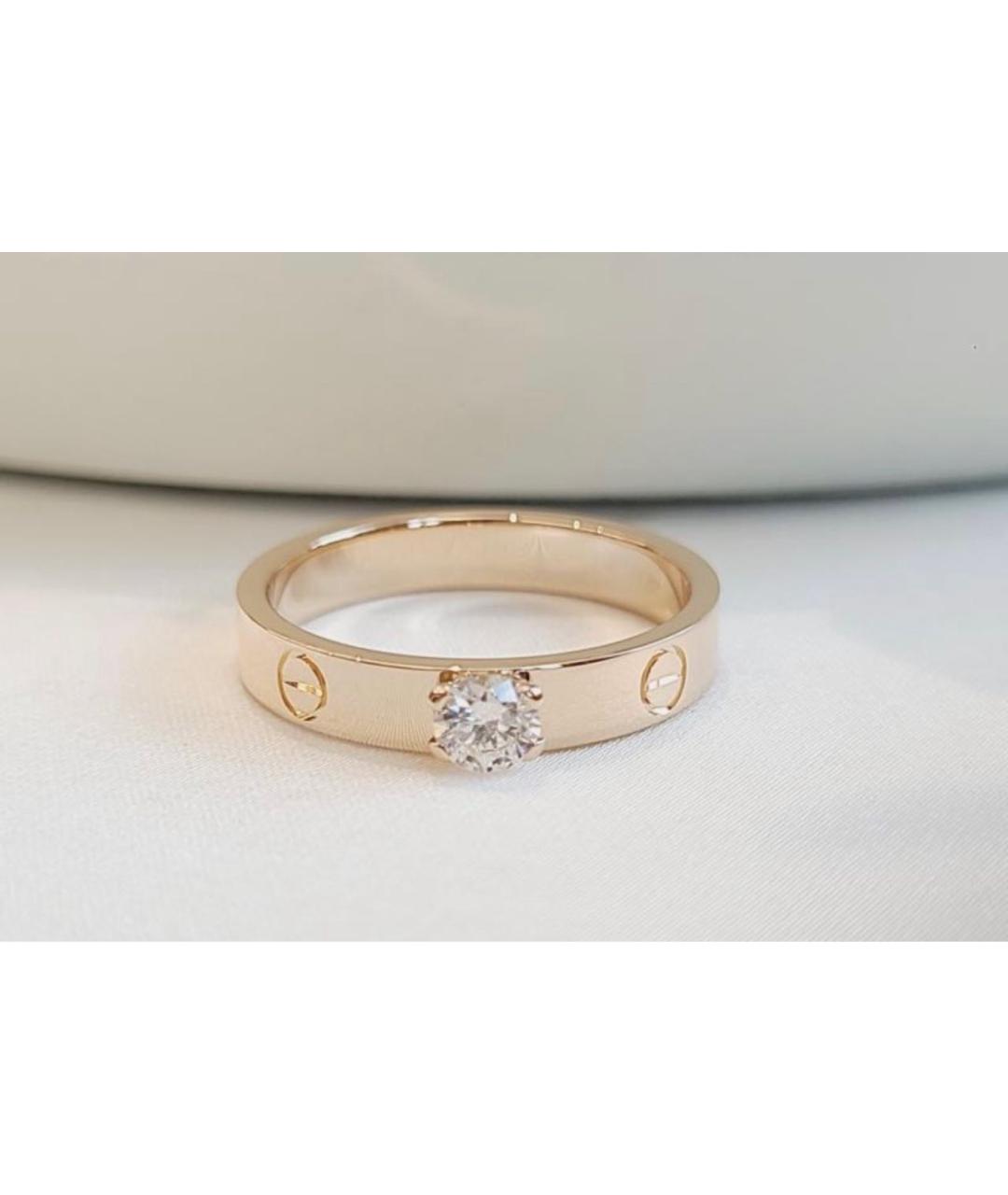 CARTIER Золотое кольцо из розового золота, фото 4