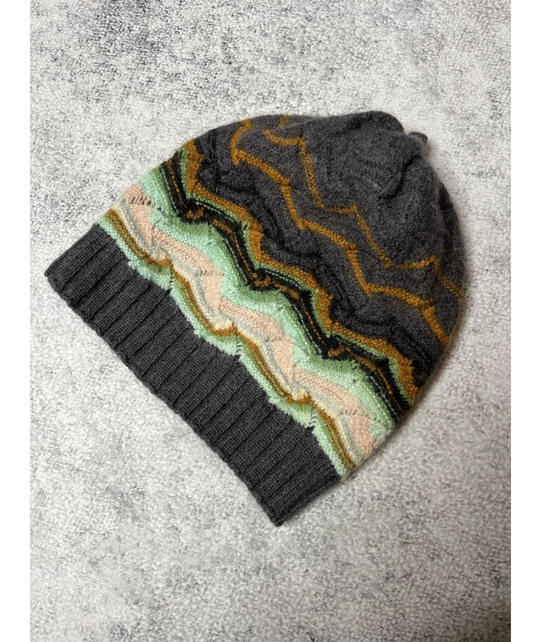 MISSONI Мульти шерстяная шапка, фото 7