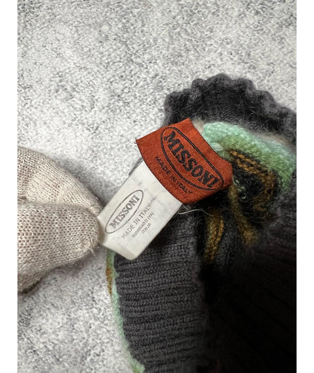 MISSONI Мульти шерстяная шапка, фото 5