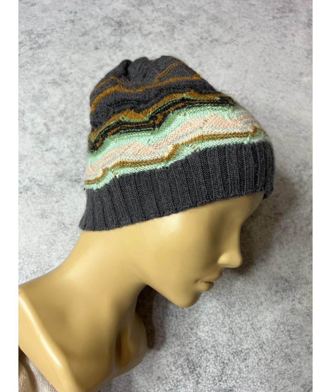 MISSONI Мульти шерстяная шапка, фото 2