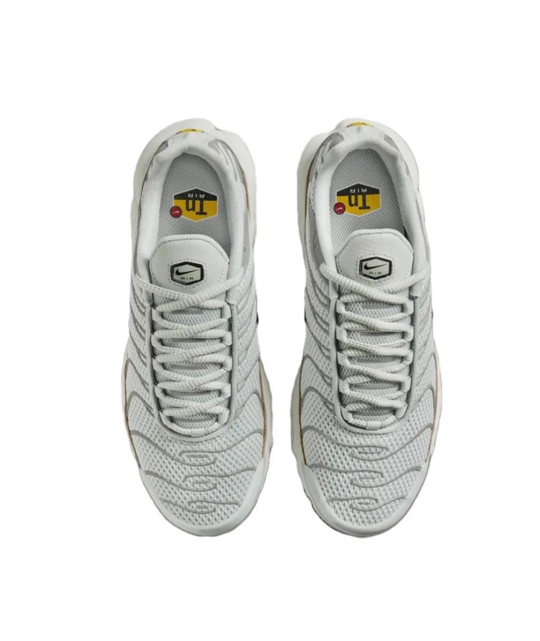 NIKE Серые синтетические низкие кроссовки / кеды, фото 4