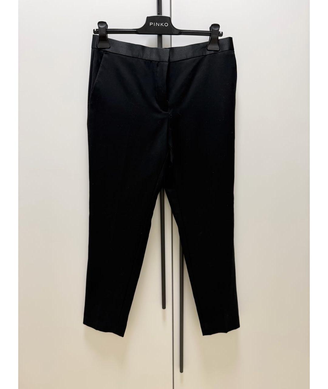 SANDRO Черные брюки узкие, фото 7