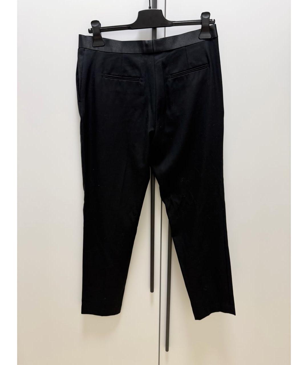 SANDRO Черные брюки узкие, фото 4