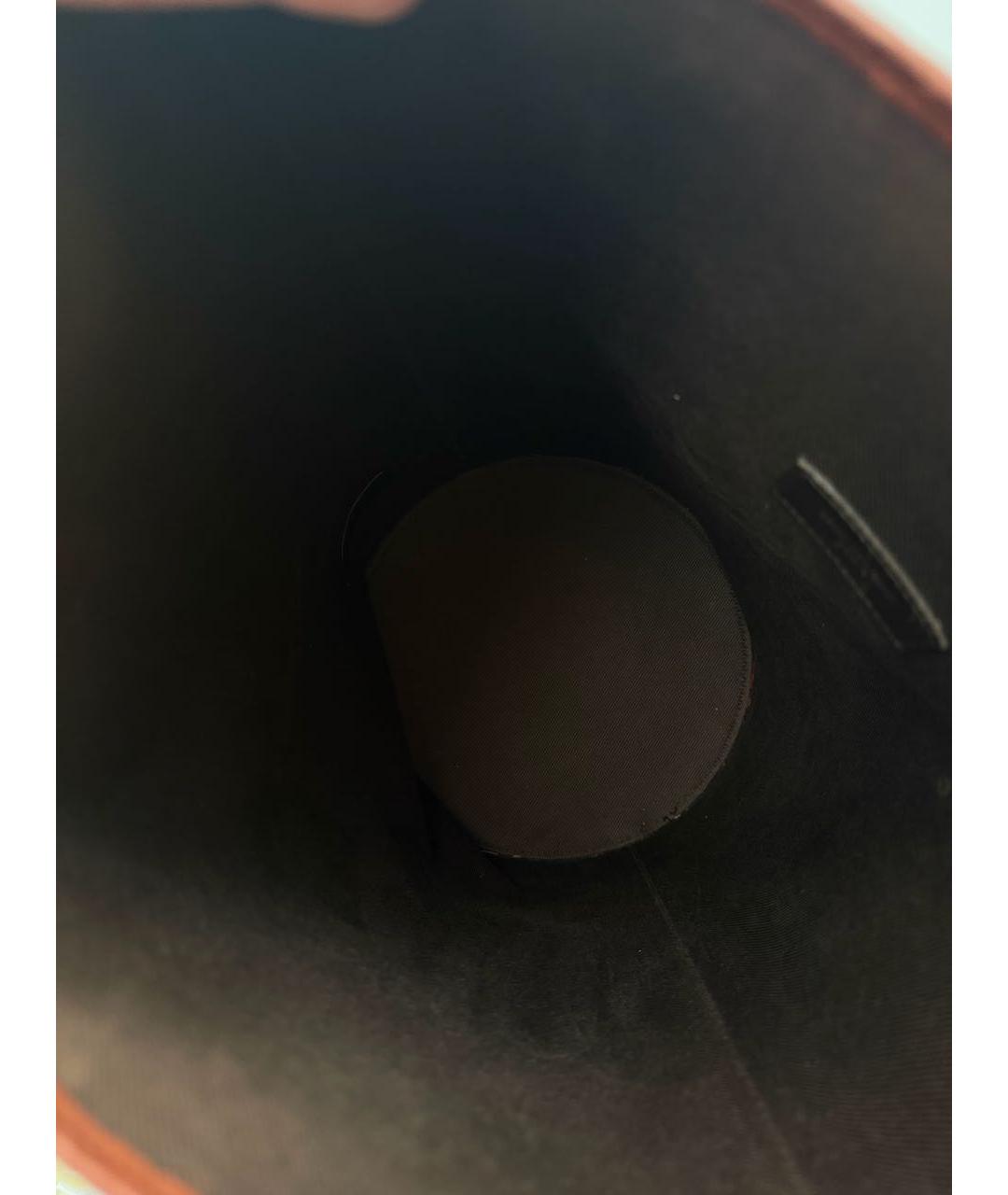 SAINT LAURENT Коричневая сумка тоут, фото 7