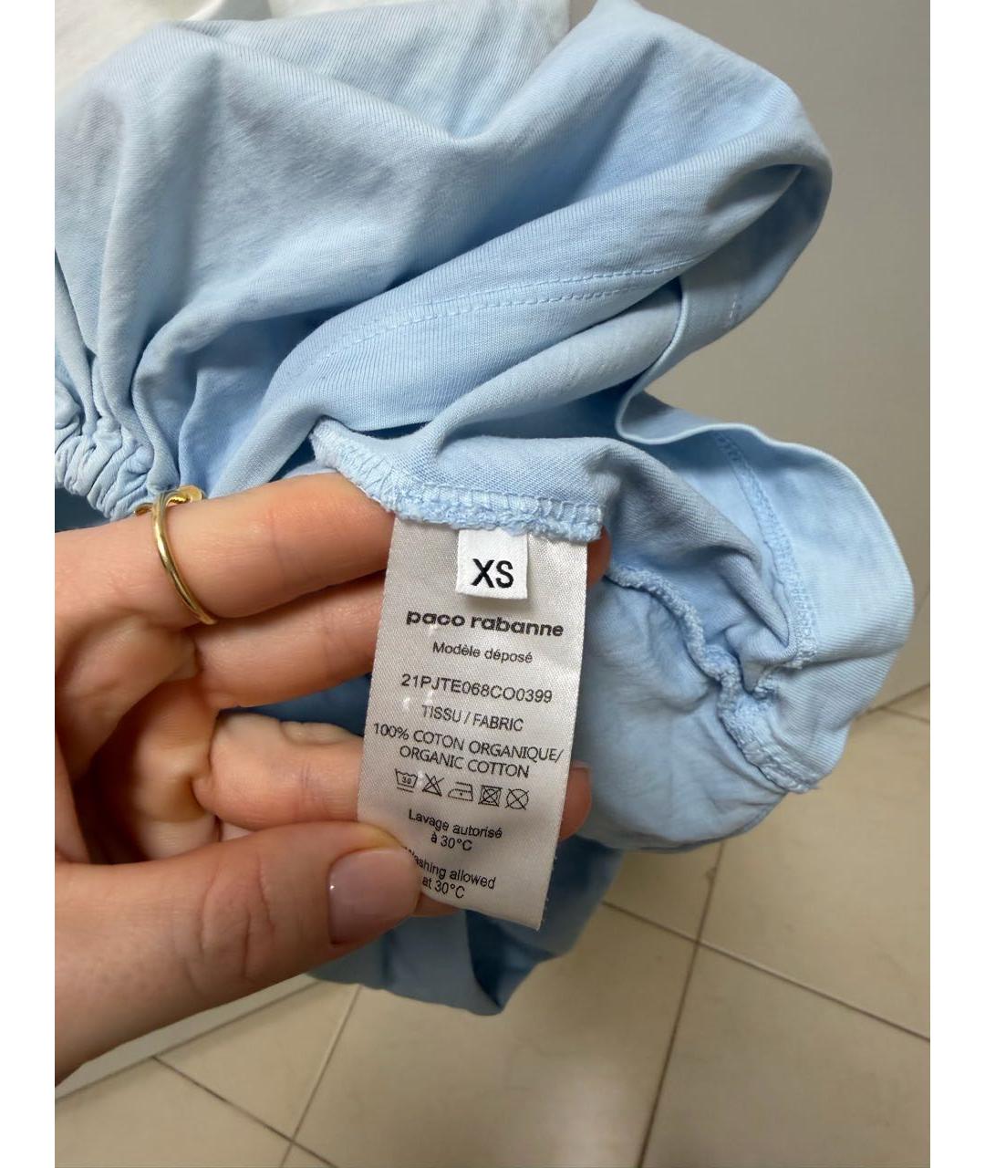 PACO RABANNE Мульти футболка, фото 3