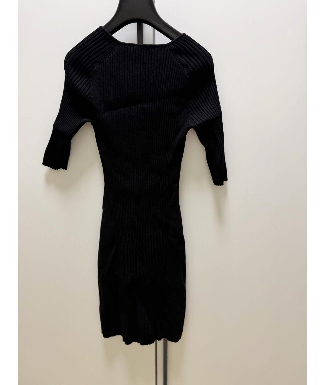 GANNI Черное повседневное платье, фото 4