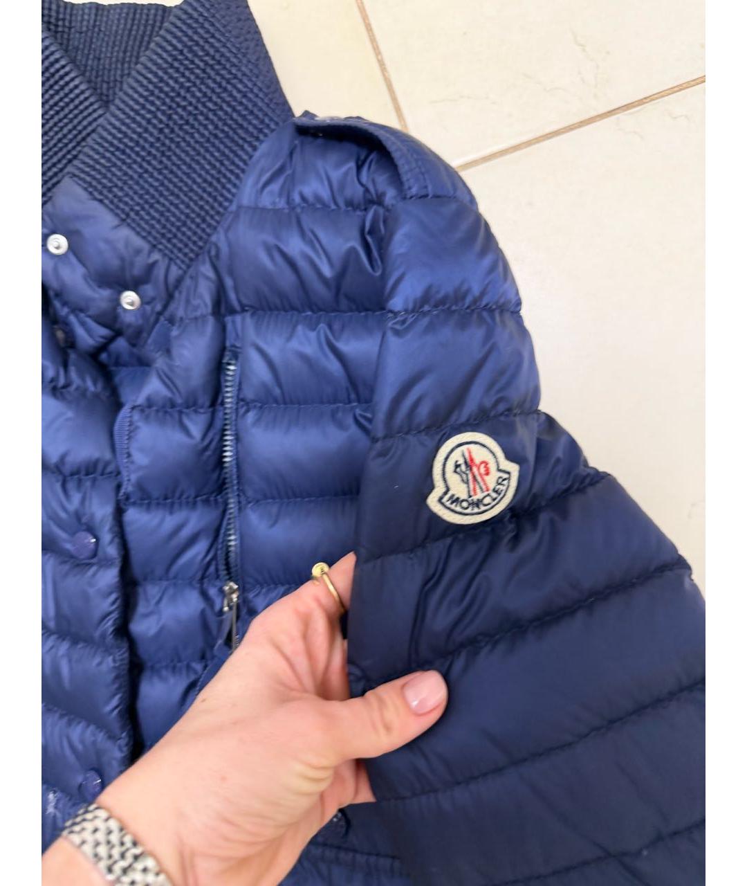 MONCLER Синяя куртка, фото 6