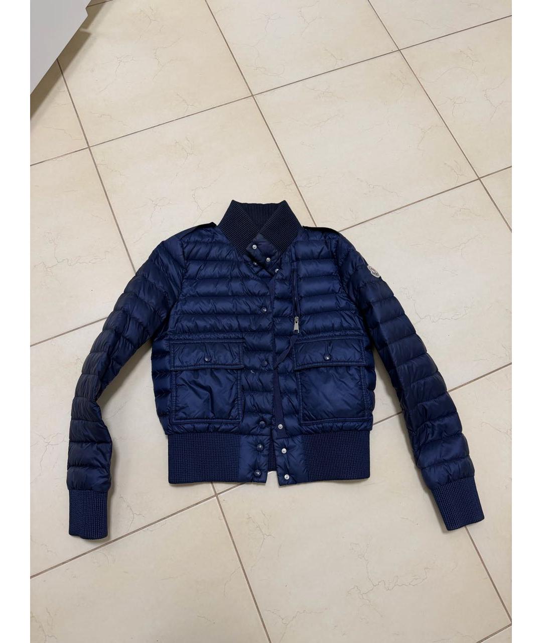 MONCLER Синяя куртка, фото 7