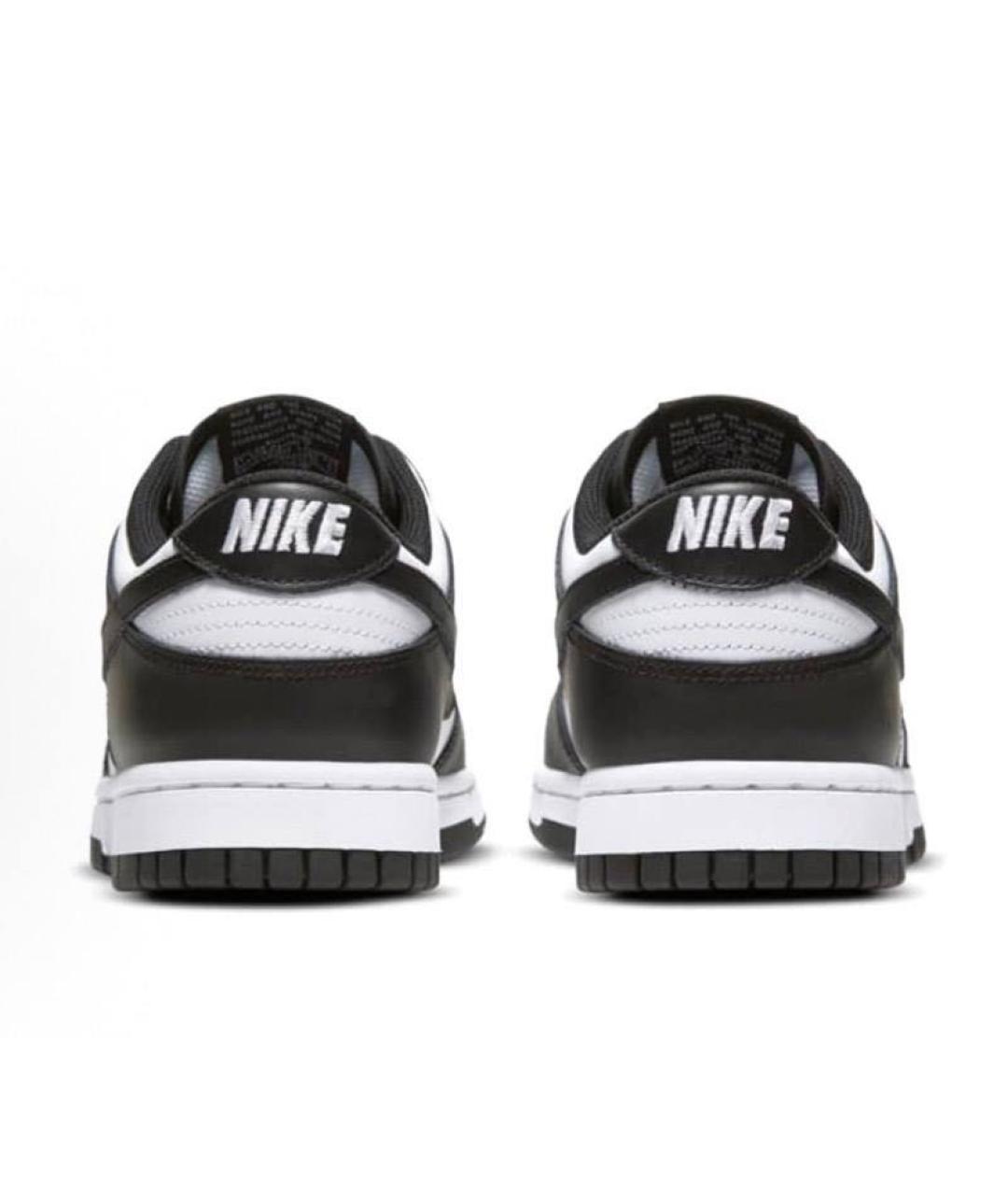 NIKE Черные кожаные кроссовки, фото 4