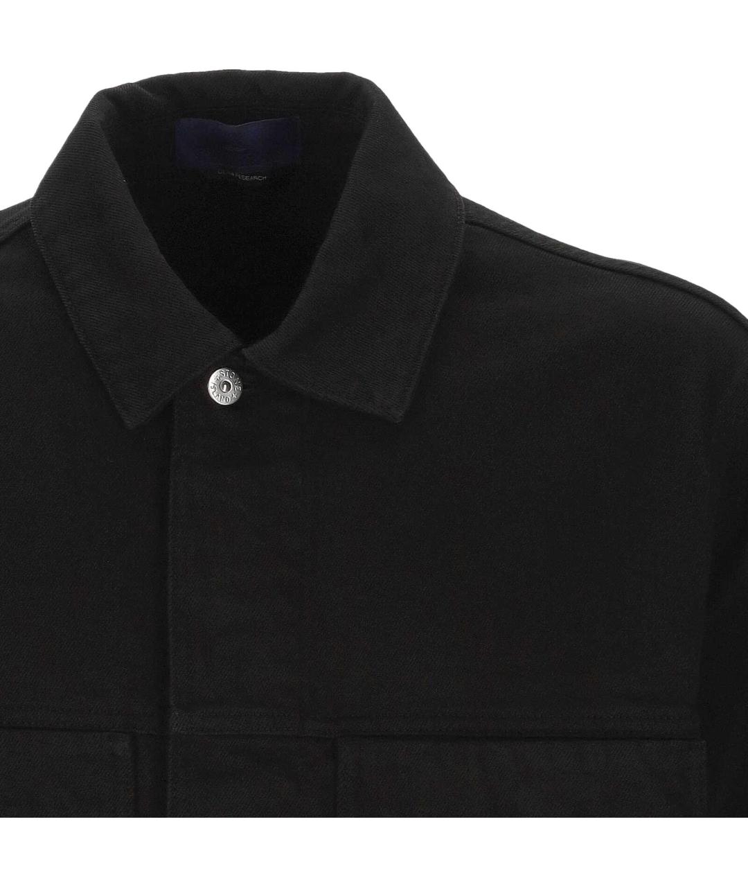 STONE ISLAND Черная куртка, фото 3