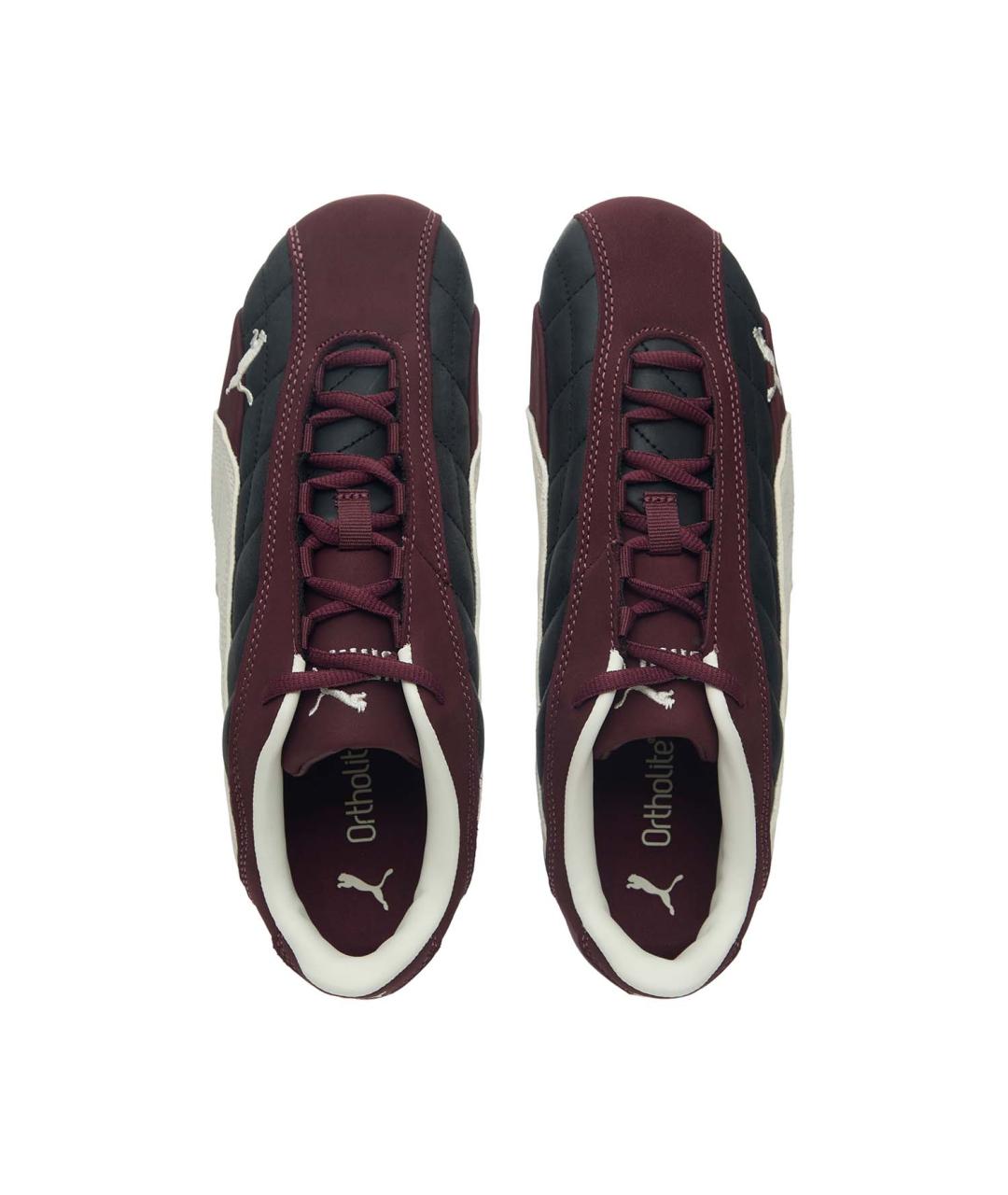 PUMA Бордовые кеды, фото 4