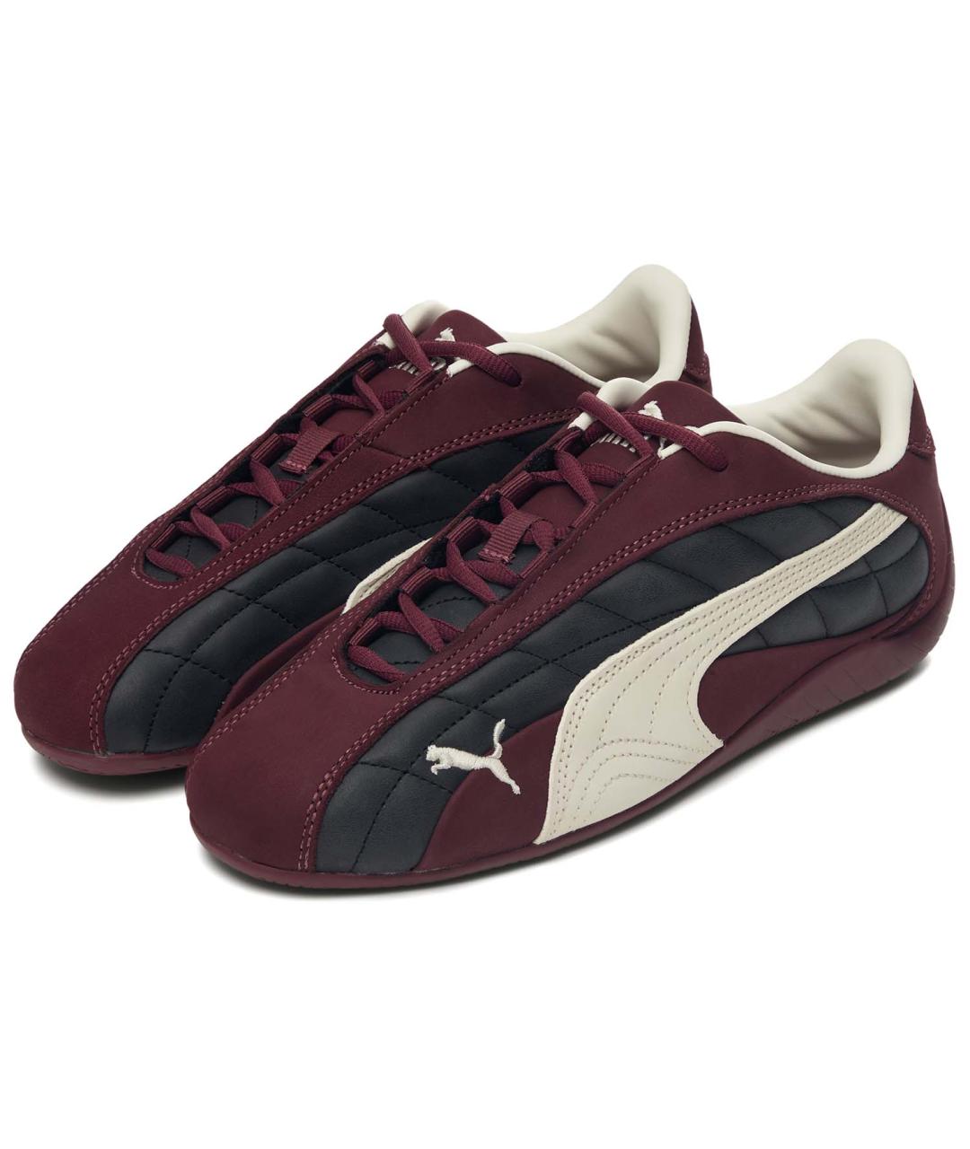 PUMA Бордовые кеды, фото 3