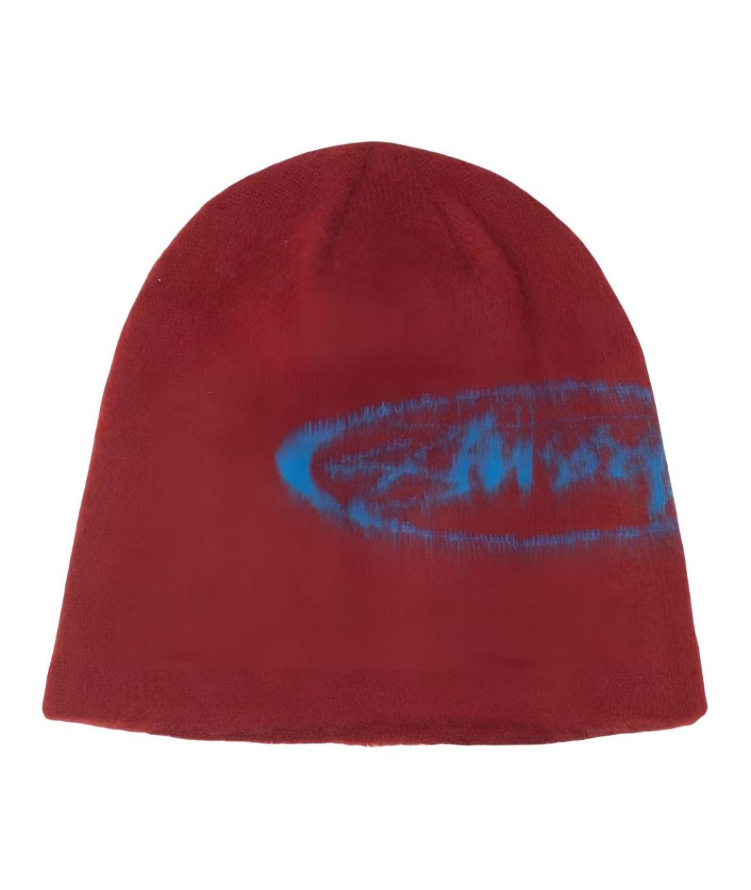 STUSSY Красная шапка, фото 1