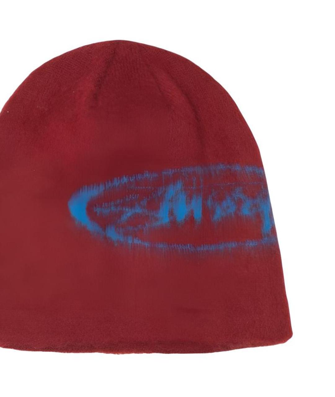 STUSSY Красная шапка, фото 4