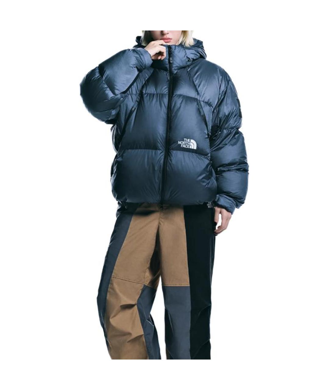 THE NORTH FACE Синий пуховик, фото 4