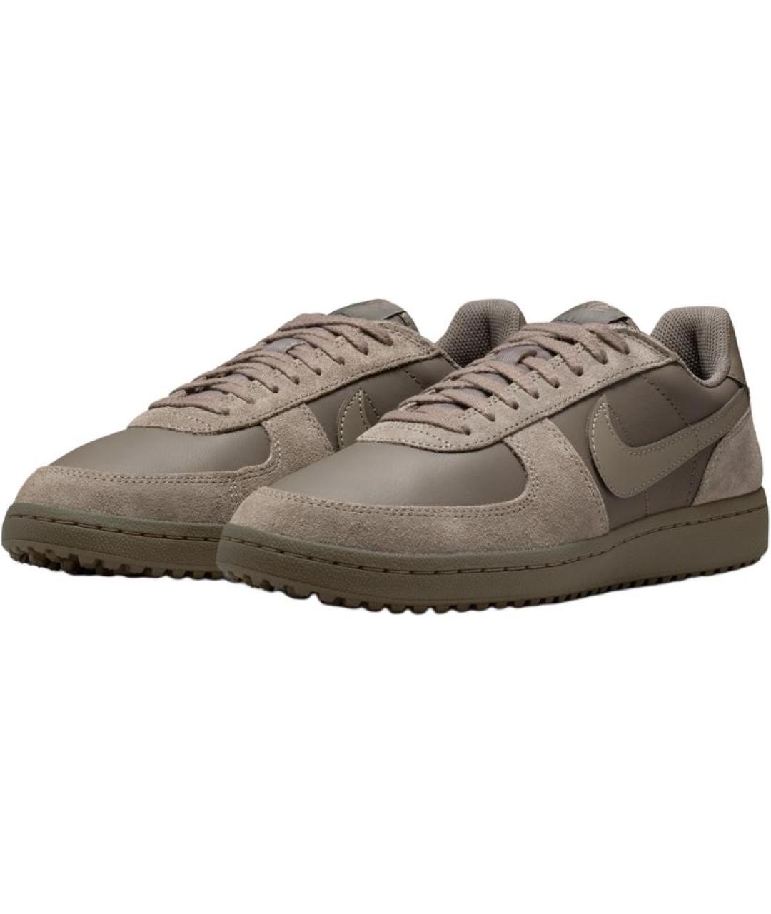 NIKE Коричневые низкие кроссовки / кеды, фото 3