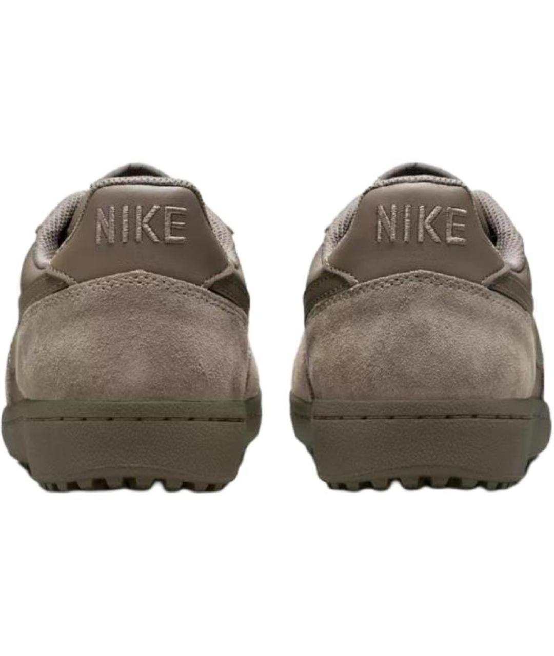 NIKE Коричневые низкие кроссовки / кеды, фото 4