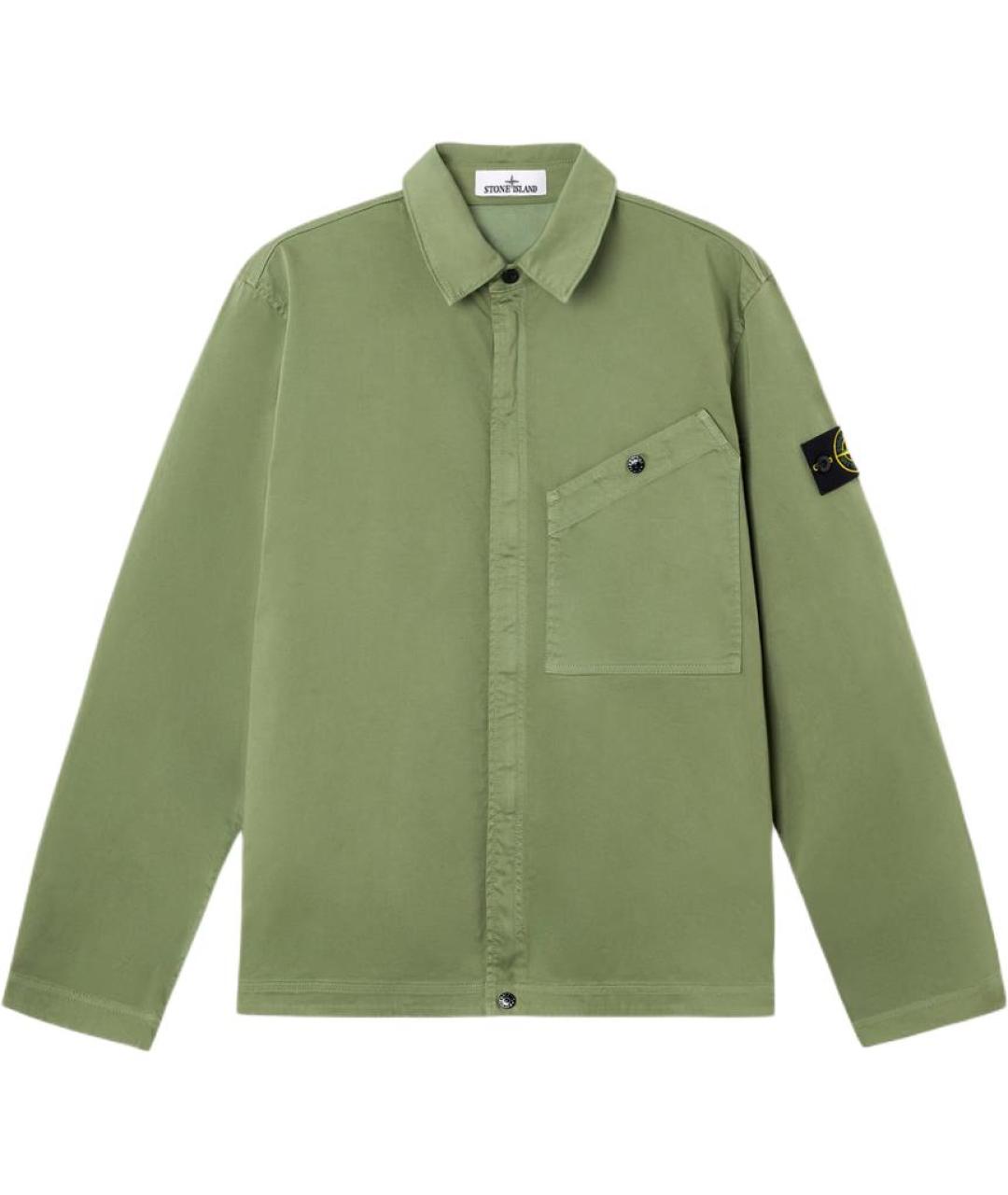 STONE ISLAND Зеленая куртка, фото 1