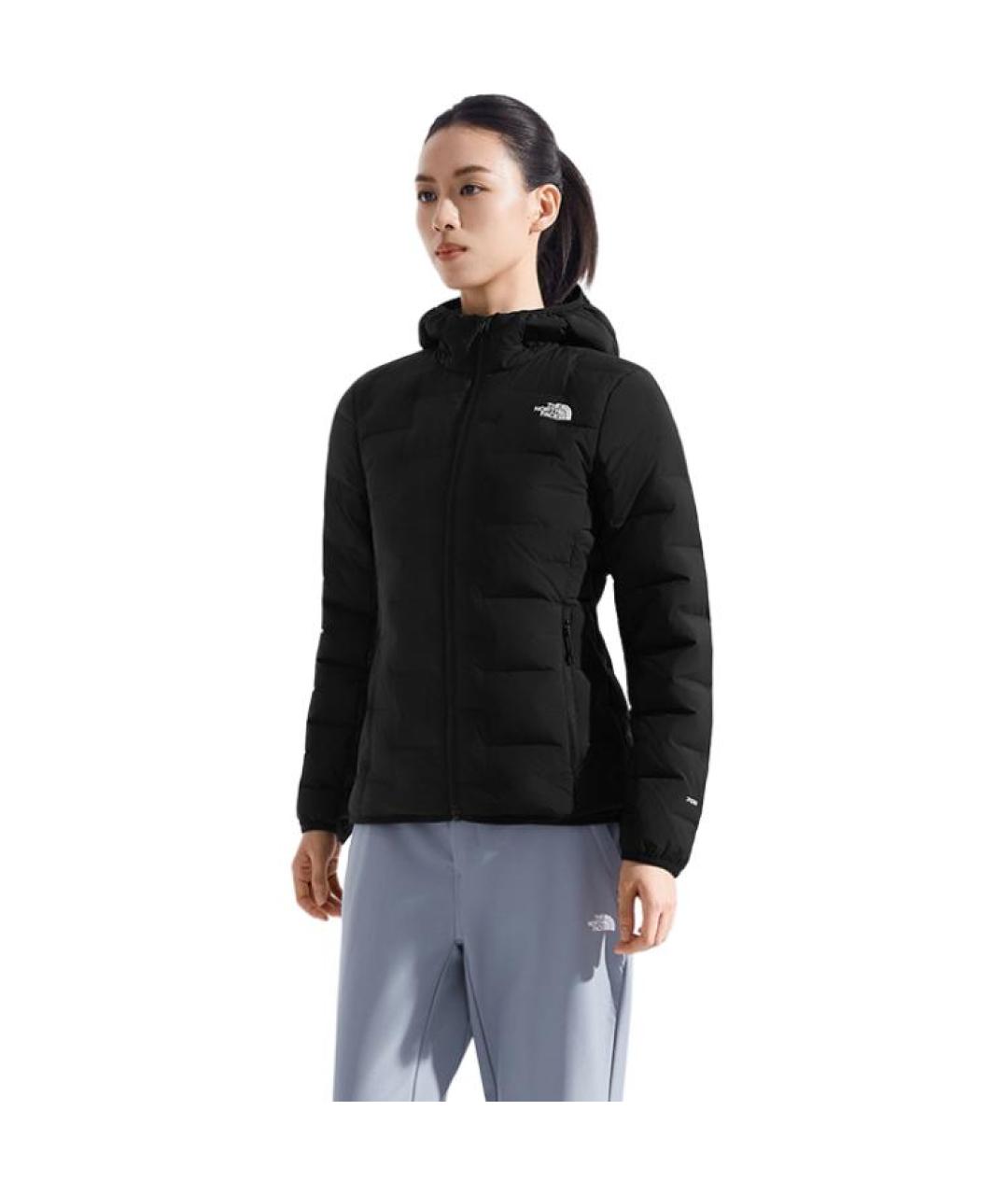 THE NORTH FACE Антрацитовый пуховик, фото 5