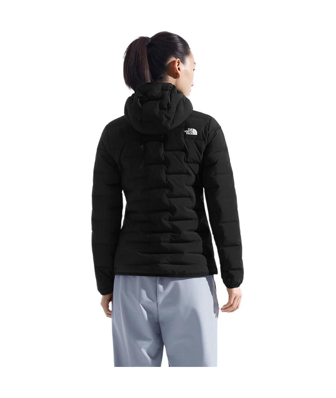 THE NORTH FACE Антрацитовый пуховик, фото 3