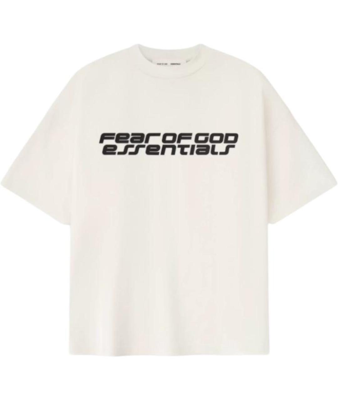FEAR OF GOD ESSENTIALS Белая футболка, фото 1