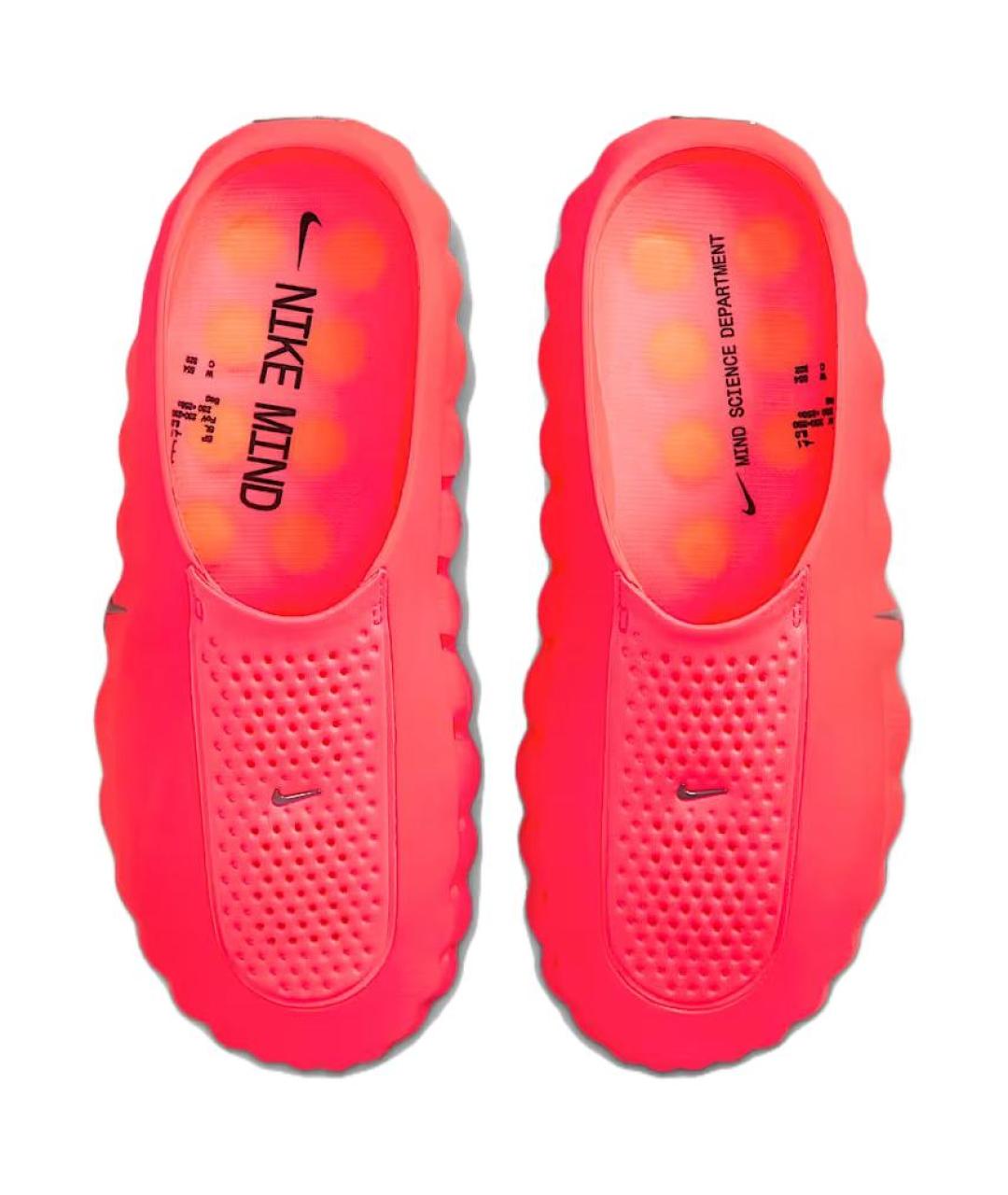 NIKE Красные мюли, фото 4