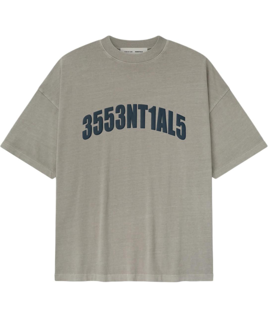 FEAR OF GOD ESSENTIALS Серая футболка, фото 1