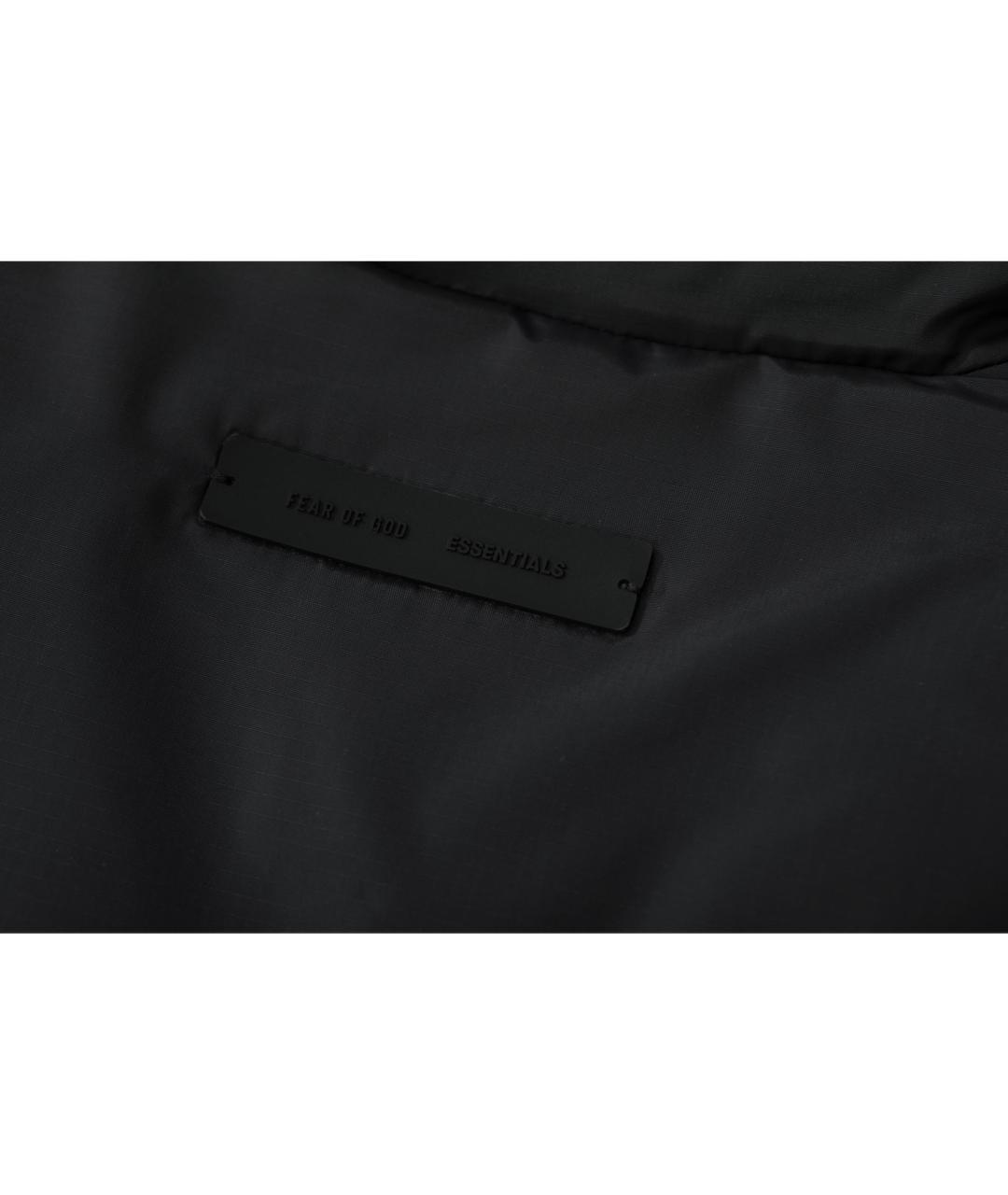 FEAR OF GOD ESSENTIALS Черная куртка, фото 5