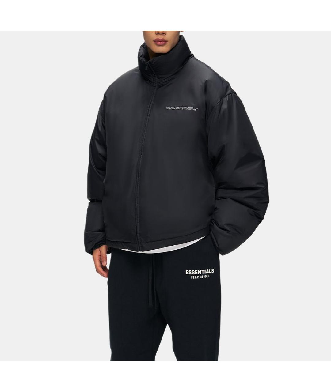FEAR OF GOD ESSENTIALS Черная куртка, фото 3