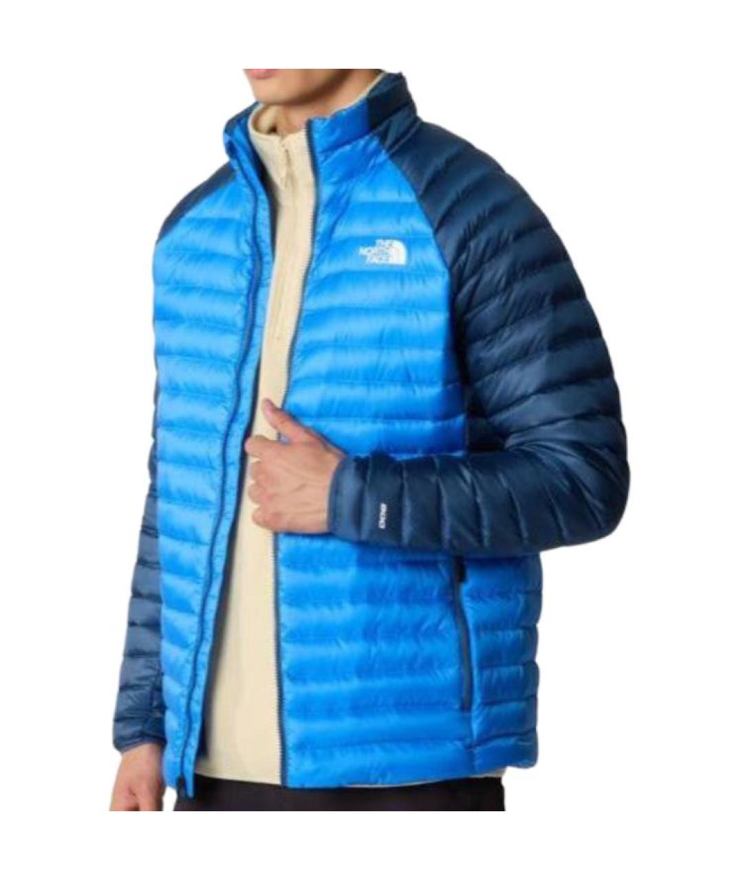 THE NORTH FACE Синий пуховик, фото 4