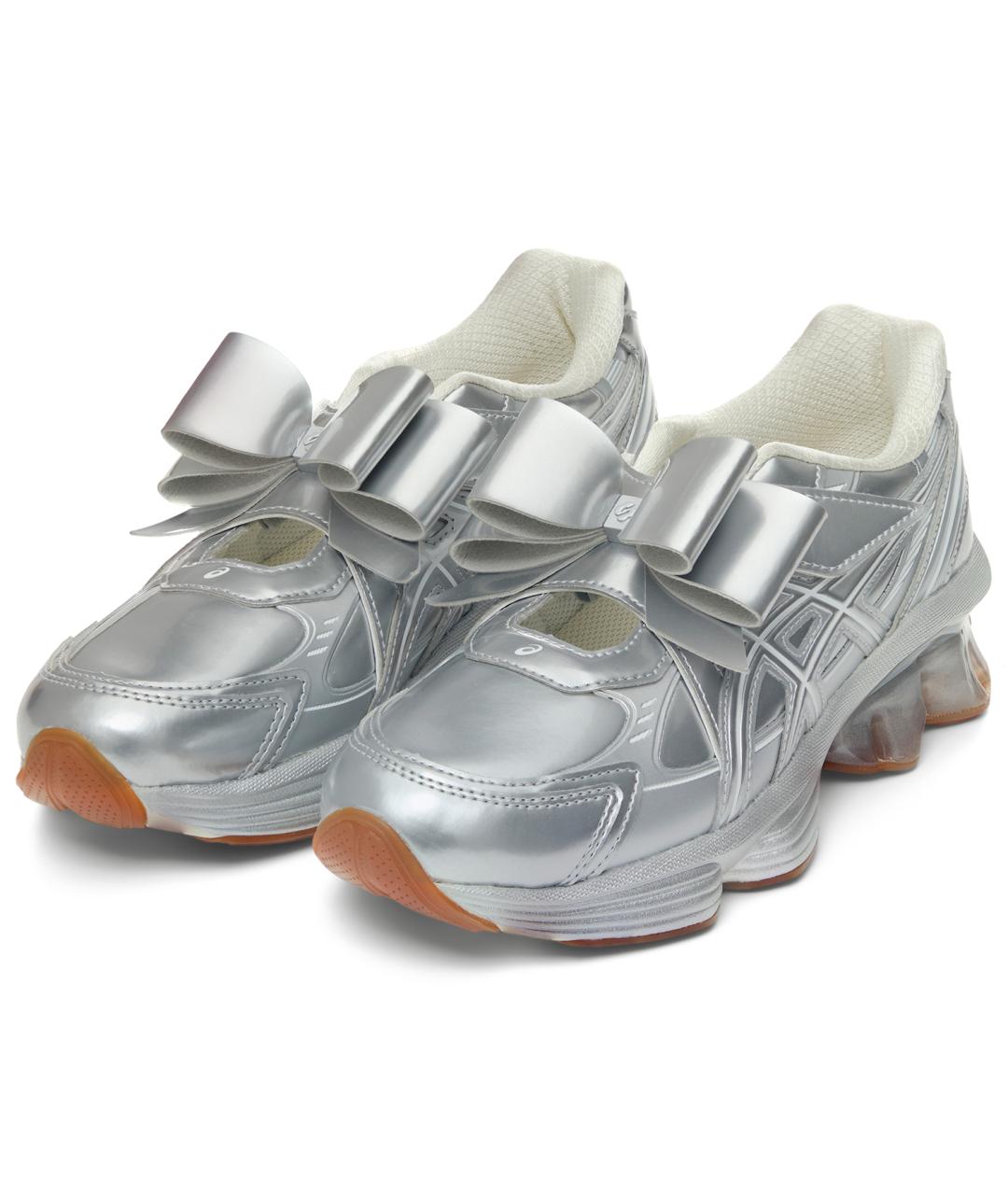 ASICS Серебряные кроссовки, фото 3