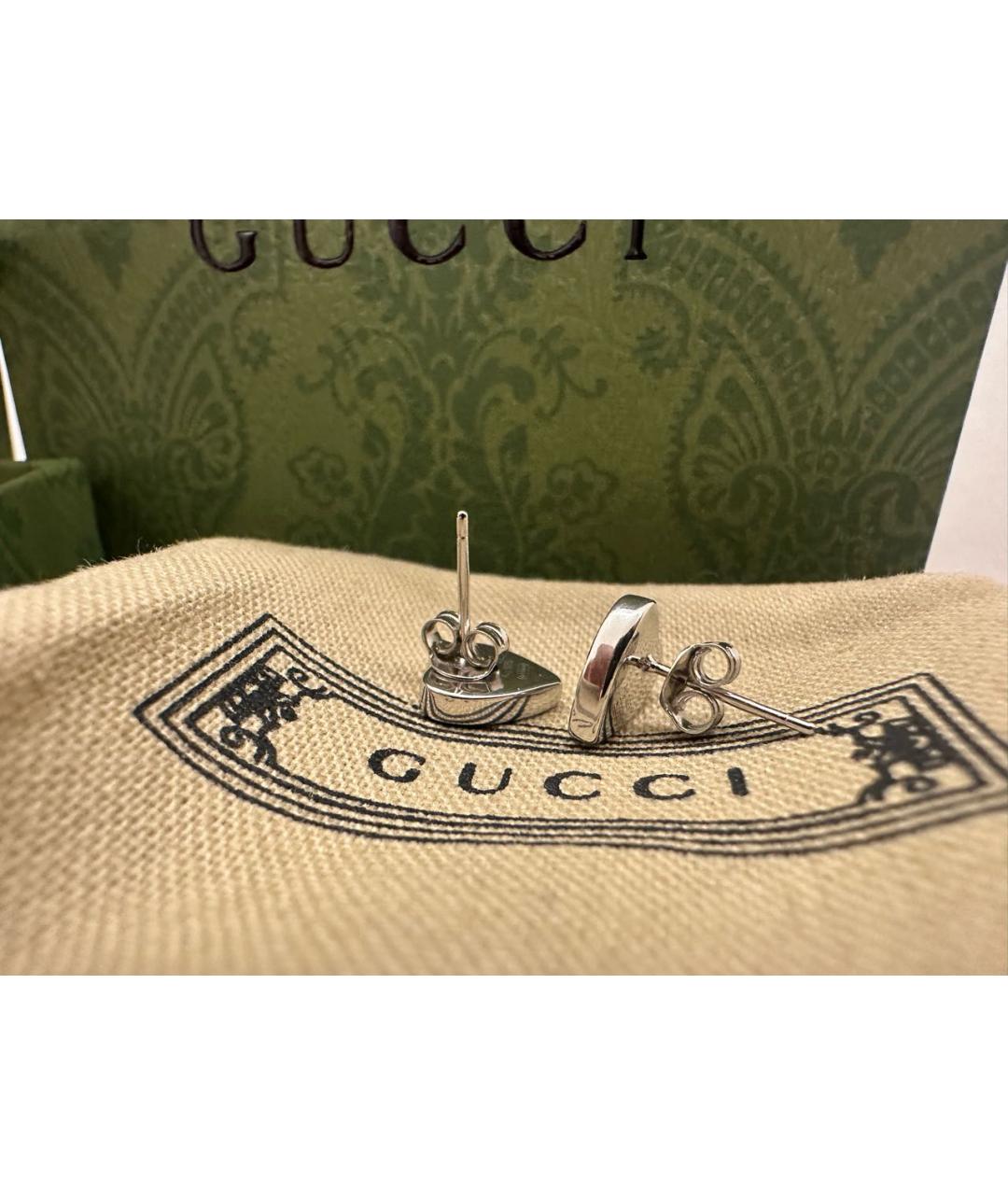 GUCCI Серебряные серебряные серьги, фото 6