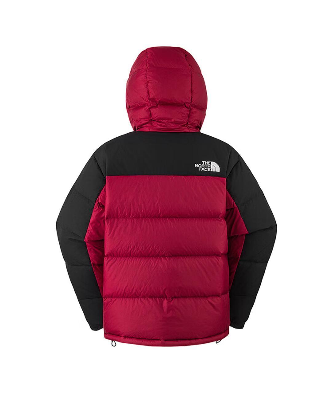 THE NORTH FACE Бордовый полиамидовый пуховик, фото 2