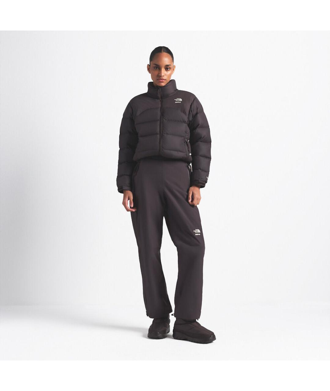 THE NORTH FACE Коричневая полиамидовая куртка, фото 3