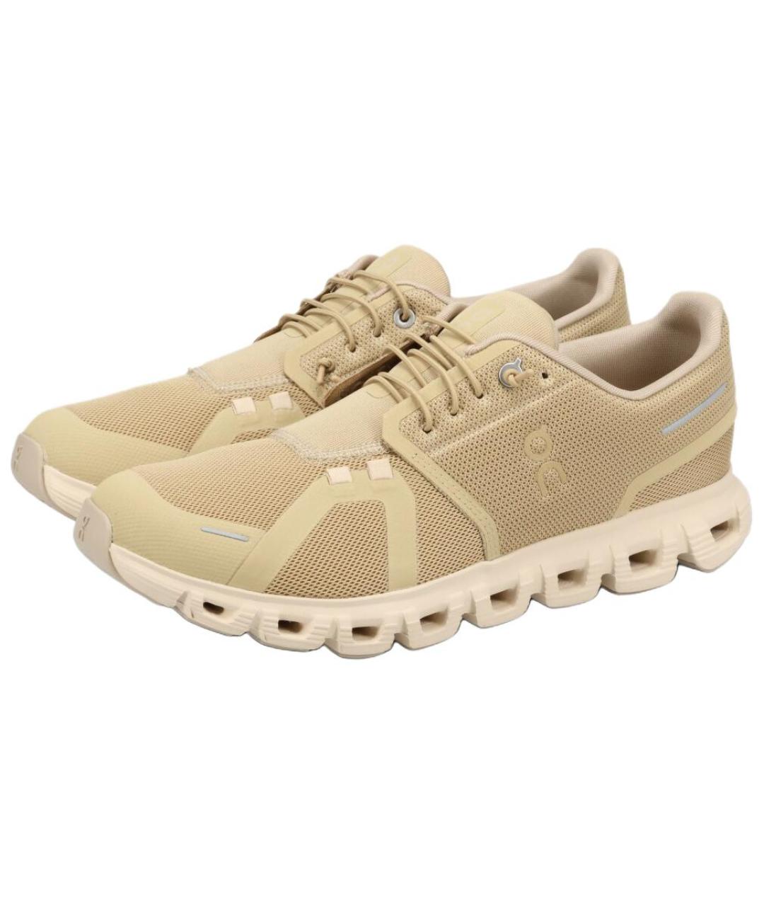 ON Бежевые низкие кроссовки / кеды, фото 3