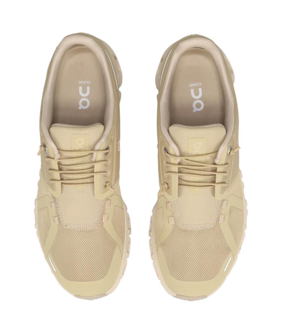 ON Бежевые низкие кроссовки / кеды, фото 4