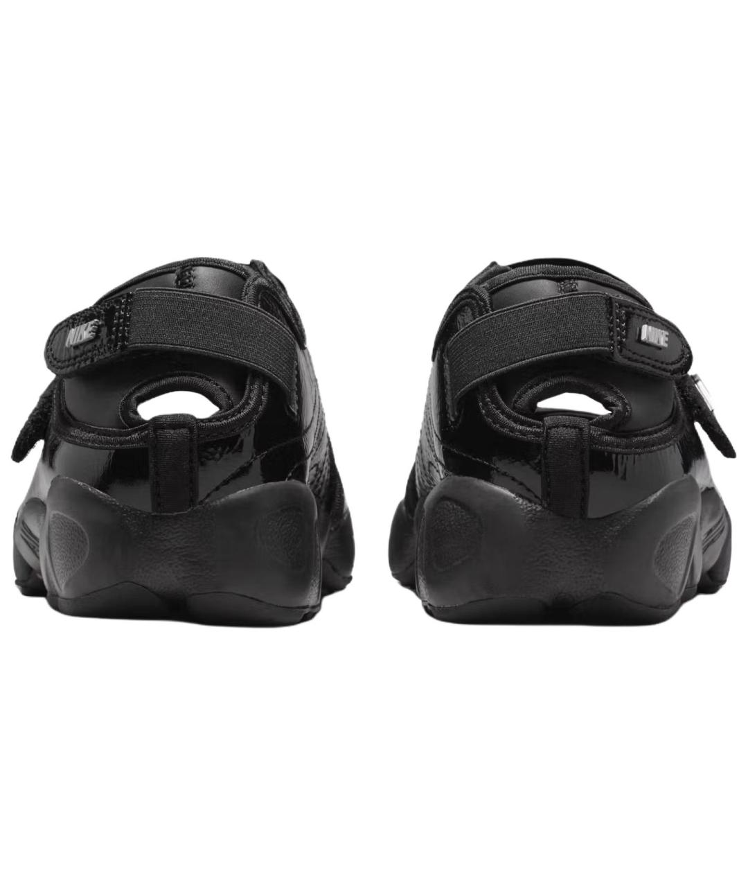 NIKE Черные кожаные кроссовки, фото 5