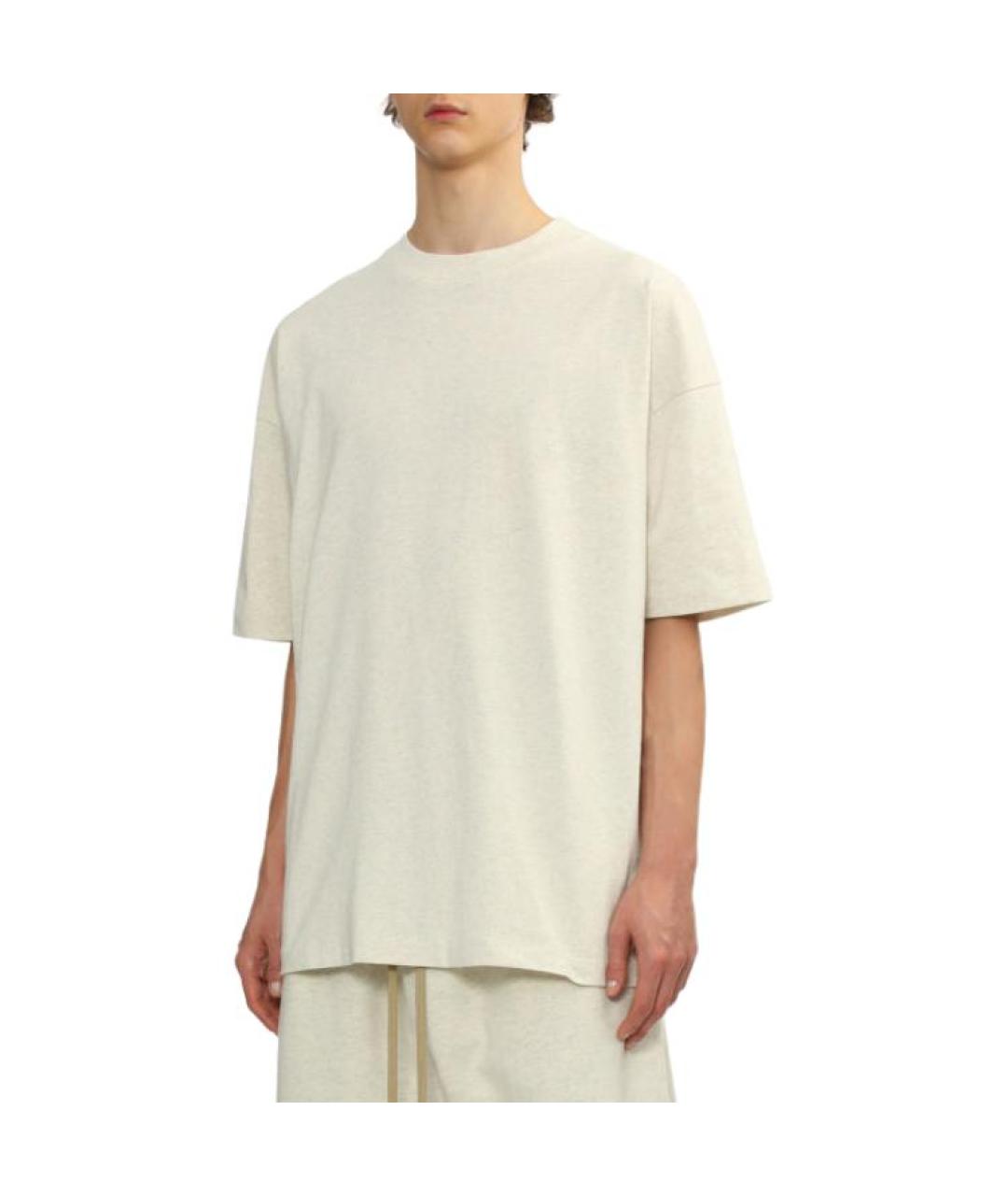 FEAR OF GOD ESSENTIALS Коричневая футболка, фото 5