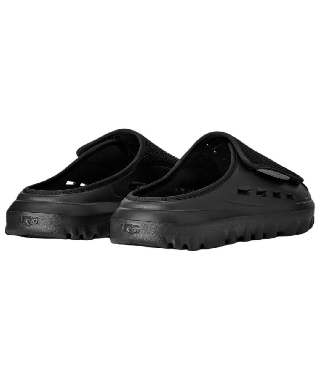 UGG AUSTRALIA Черные сандалии, фото 4