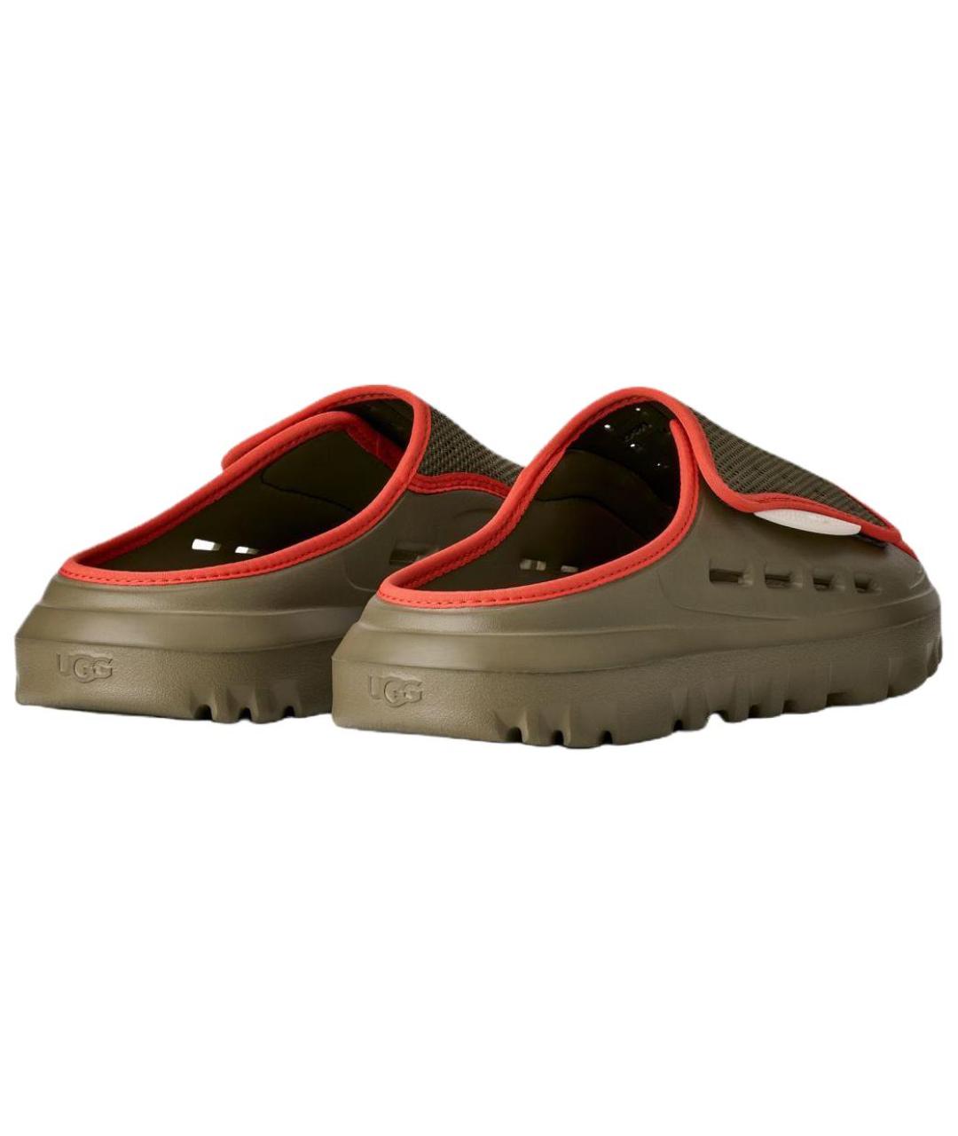 UGG AUSTRALIA Зеленые сандалии, фото 4