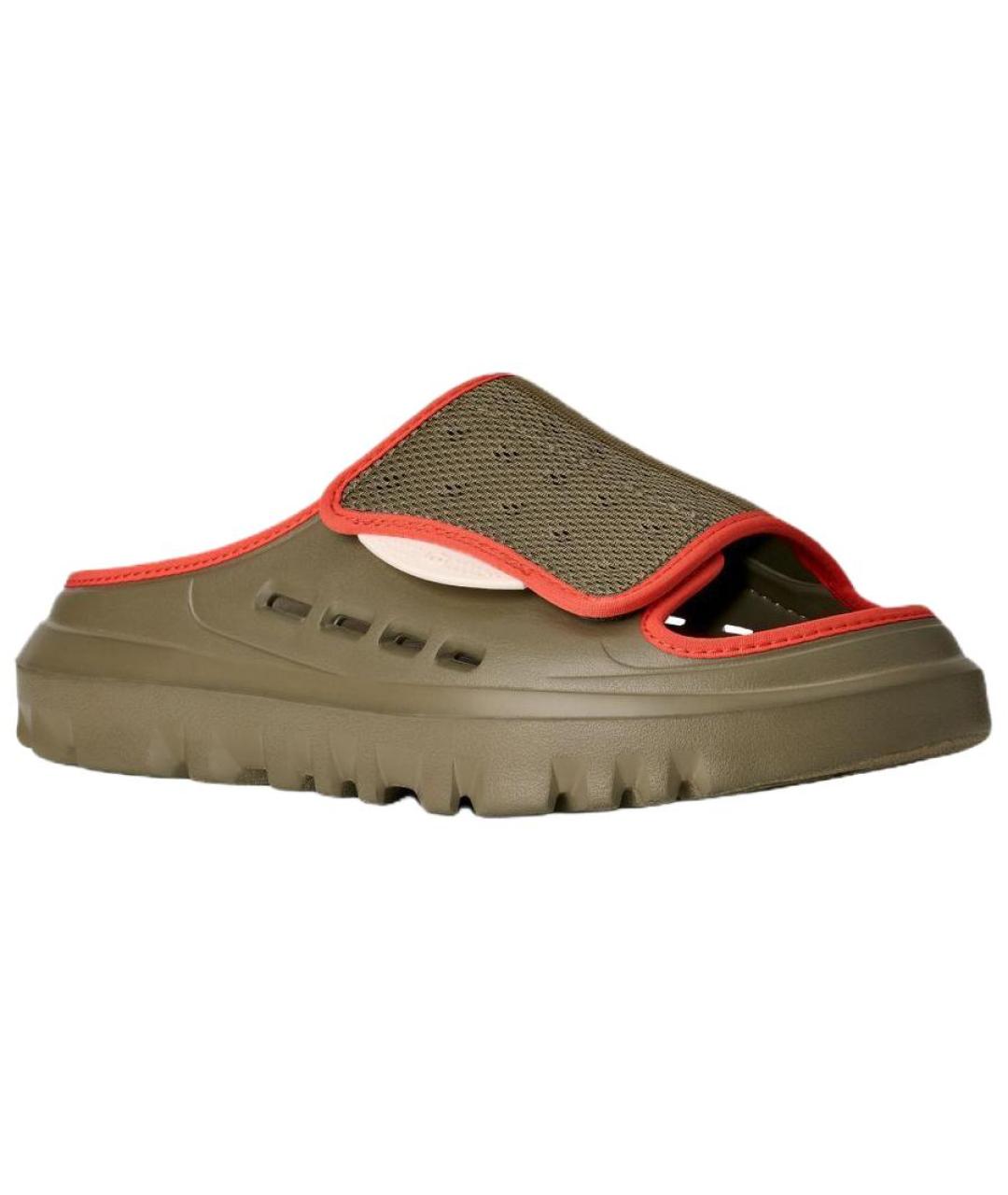 UGG AUSTRALIA Зеленые сандалии, фото 3