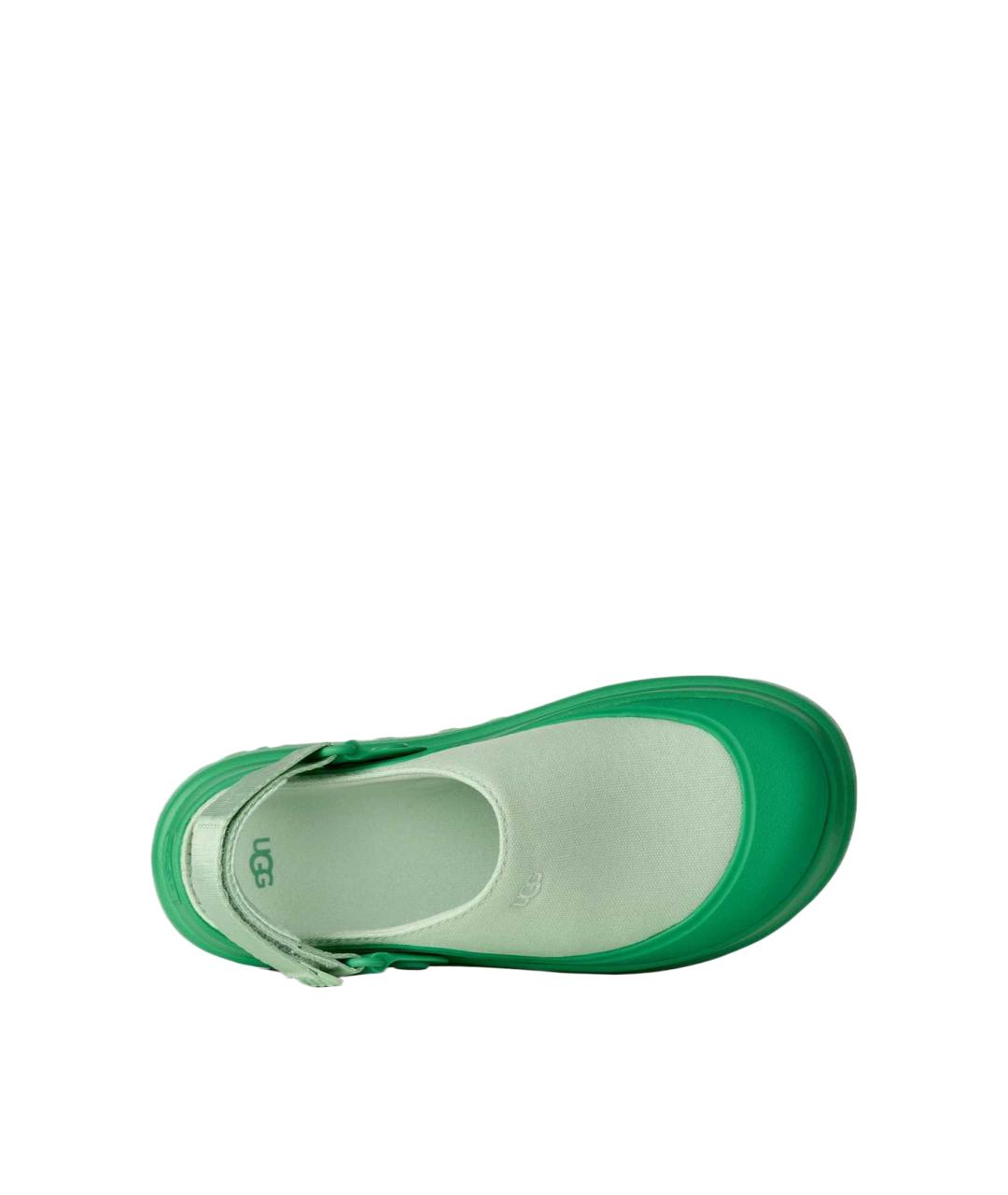 UGG AUSTRALIA Зеленые мюли, фото 4