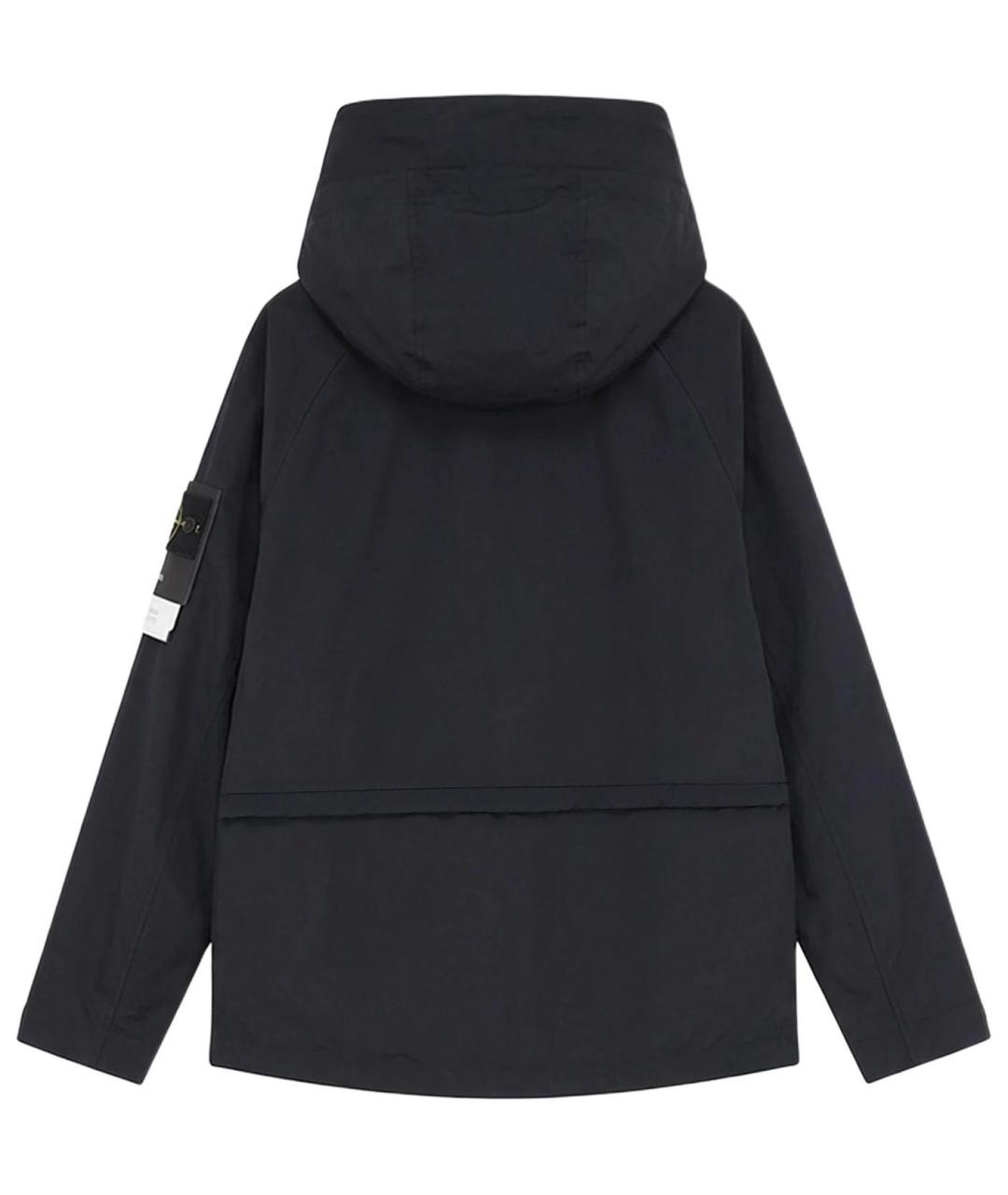 STONE ISLAND Черная куртка, фото 2