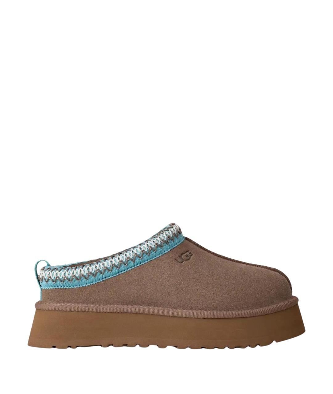 UGG AUSTRALIA Коричневые замшевые мюли, фото 1