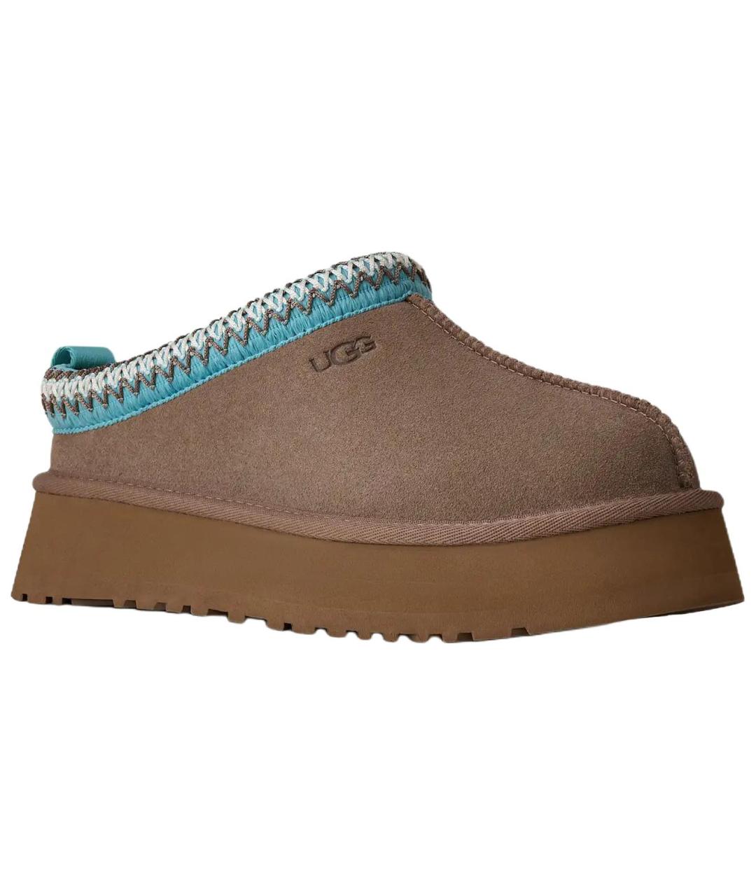 UGG AUSTRALIA Коричневые замшевые мюли, фото 4