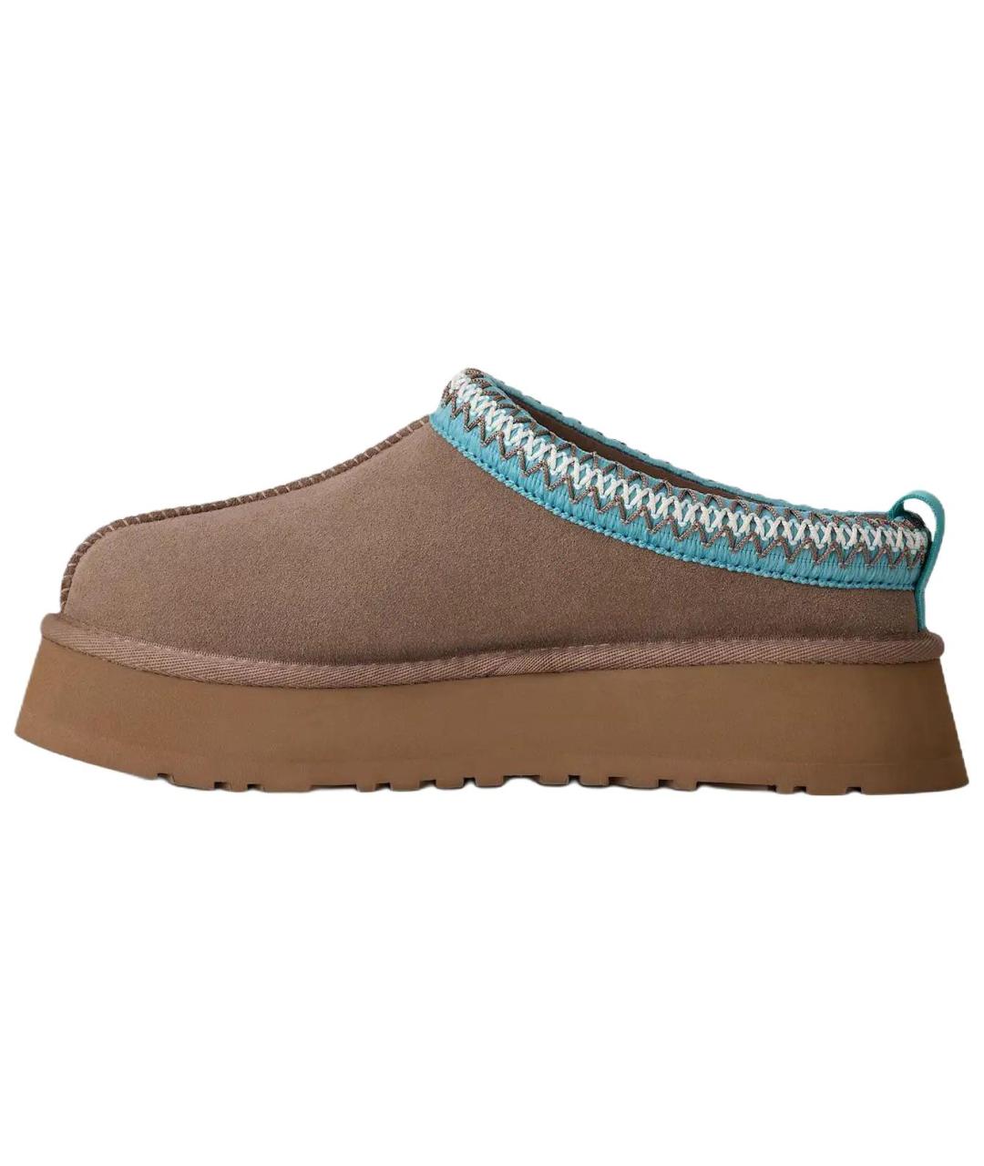 UGG AUSTRALIA Коричневые замшевые мюли, фото 3